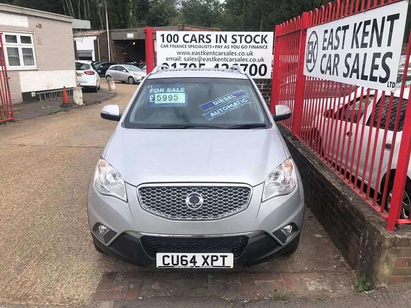 Used Ssangyong (KGM) Korando 2014 Silver Estate