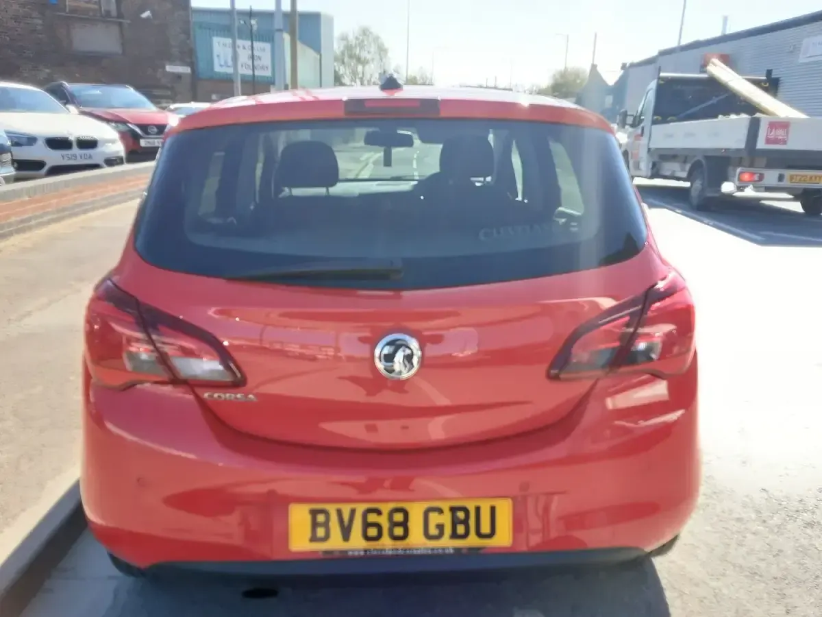 Used Vauxhall Corsa Sport 2018 Red Hatchback