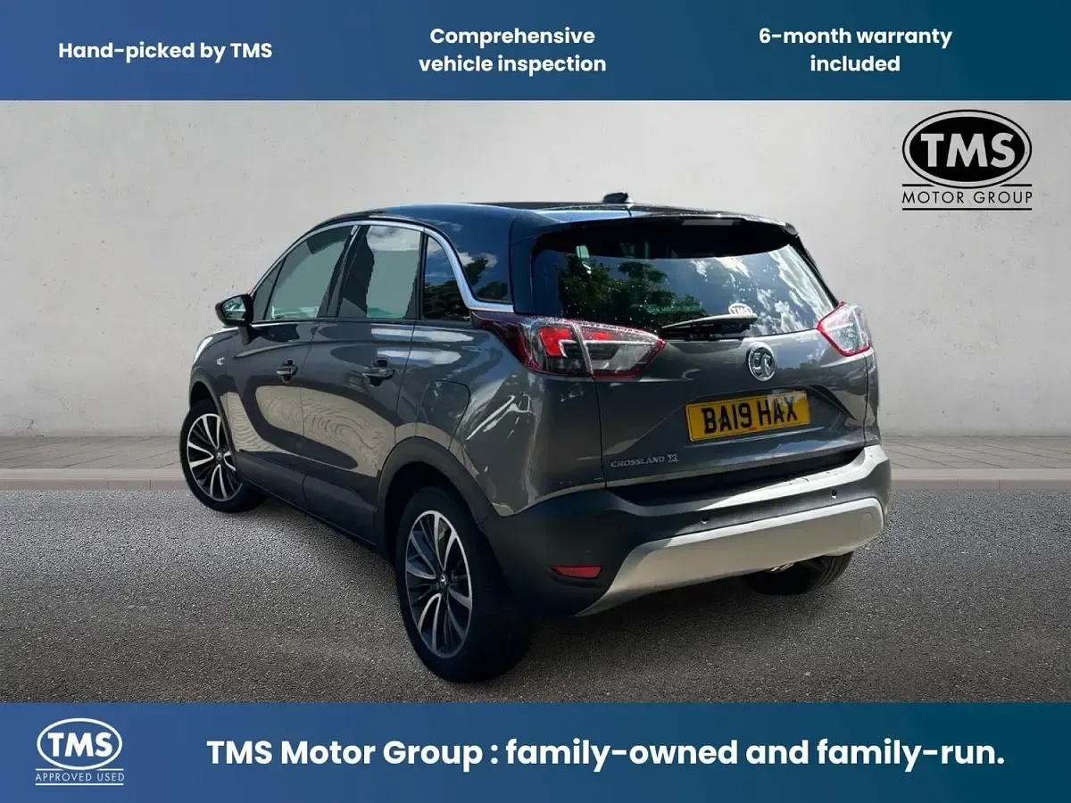 Used Vauxhall Crossland X Elite 130 HP (95 kW) 2019 Grey SUV
