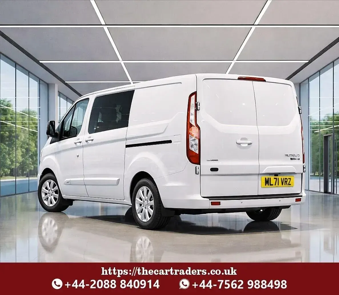 Używany Ford Transit Custom Limited 2021 Biały Van