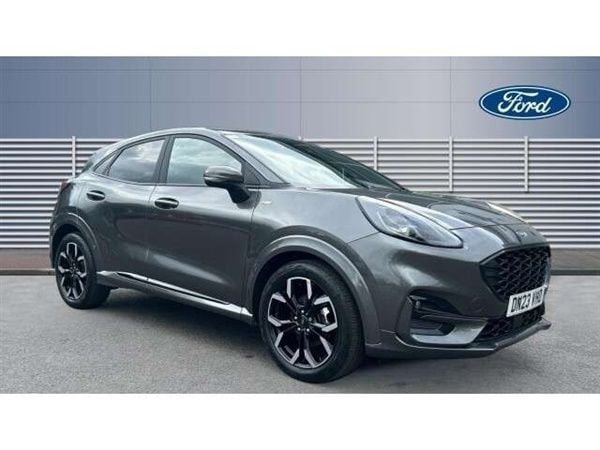 Grey Used 2023 Ford Puma ST-Line X SUV | £16,638 (Fair price) - Image 1/4