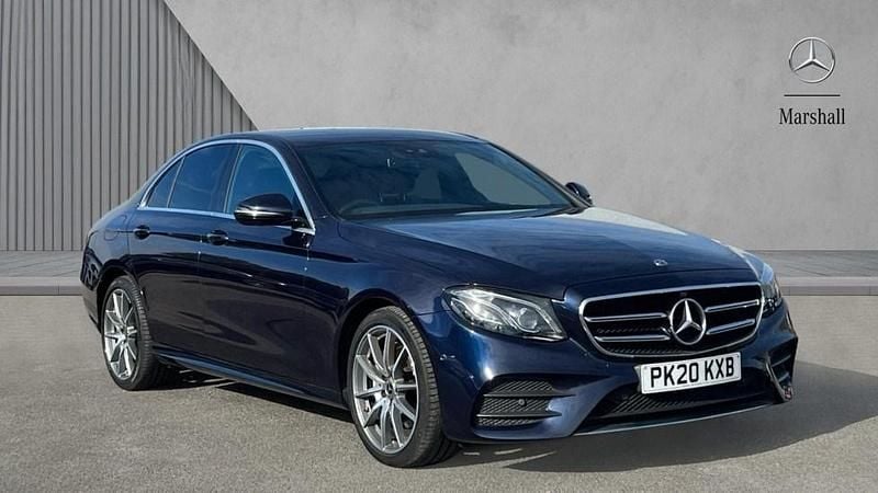 Blue Used 2020 Mercedes E220 AMG line Sedan | £25,280 (Fair price) - Image 1/4