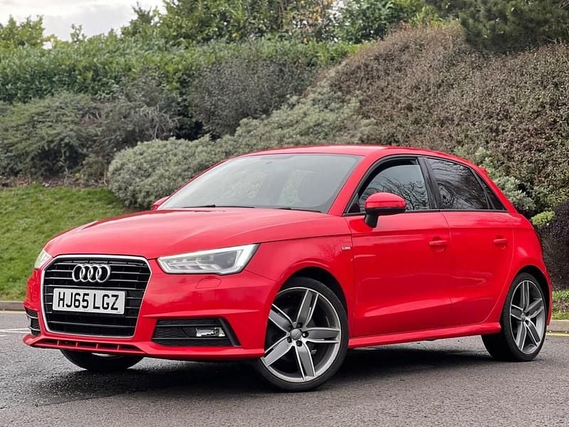 Used Audi A1 Sportback S-Line 150 HP (110 kW) 2015 Red Hatchback