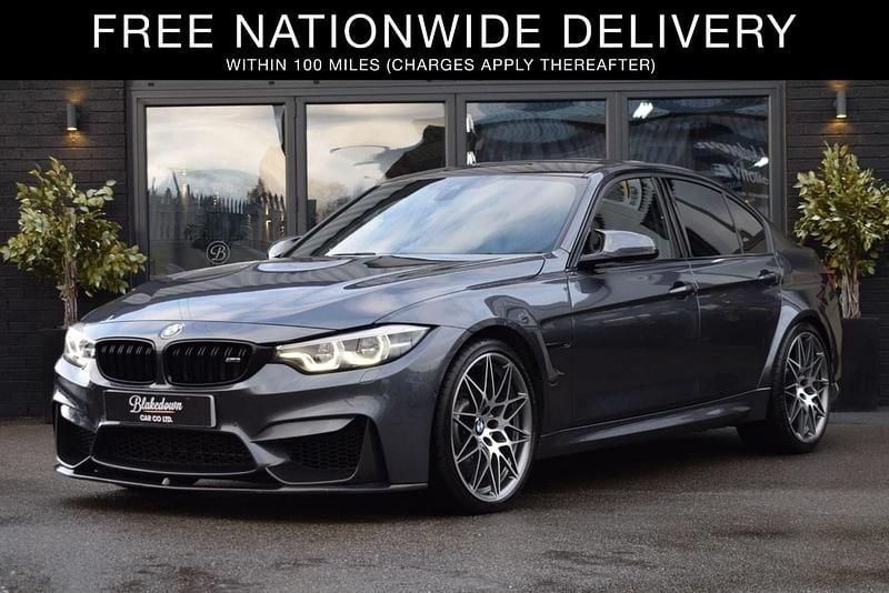 Grey Used 2018 BMW M3 Competition Edition Sedan | £37,999 (Fair price) - Image 1/4