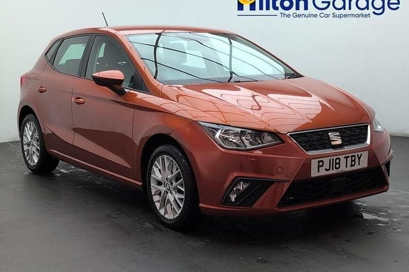Orange Used 2018 Seat Ibiza SE Technology Hatchback | £7,750 (Good price) - Image 1/1