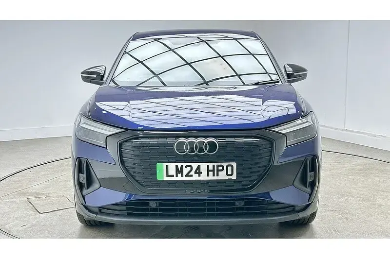 Used Audi Q4 e-tron Black Edition 210 kW (286 HP) 2024 Blue SUV