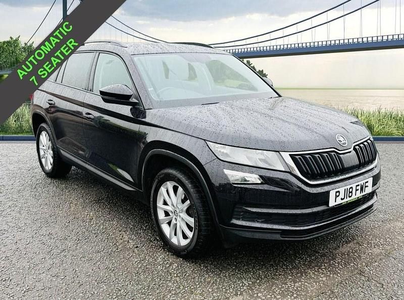 Second-hand Skoda Kodiaq SE 150 CP (110 kW) 2018 Negru SUV