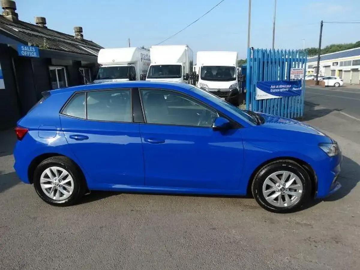 Used Skoda Fabia Comfort 2023 Blue Hatchback