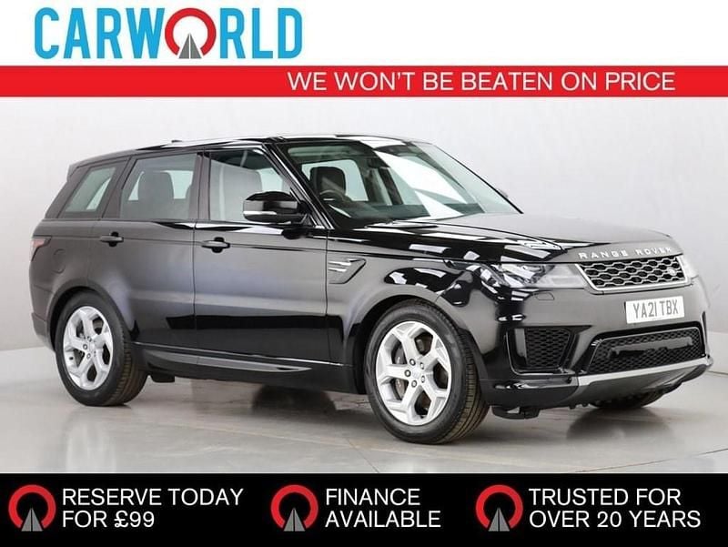 Black Used 2021 Land Rover Range Rover Sport HSE SUV | £33,747 (Good price) - Image 1/3