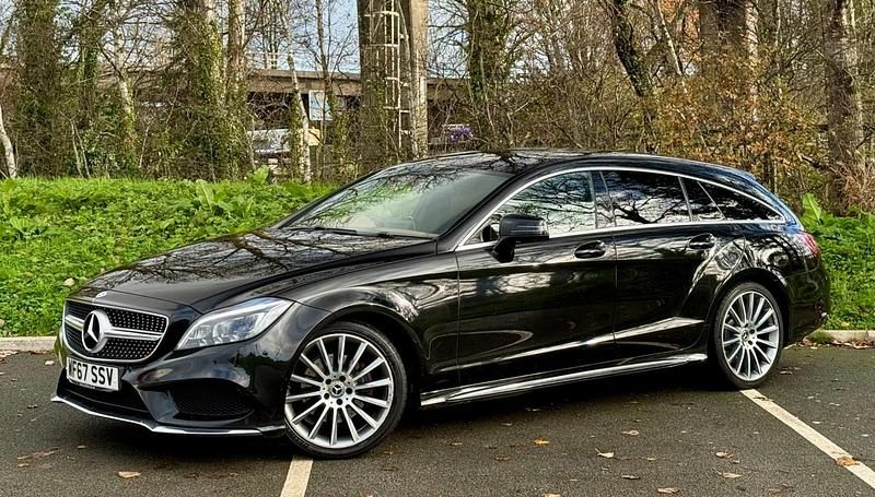 Used Mercedes CLS220 AMG line 2017 Black Estate