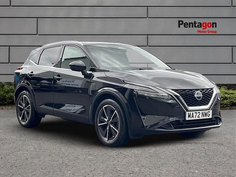 Black Used 2022 Nissan Qashqai Tekna SUV | £21,999 (Fair price) - Image 1/4