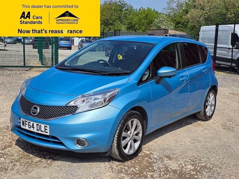 Used Nissan Note S 98 HP (72 kW) 2014 Blue MPV