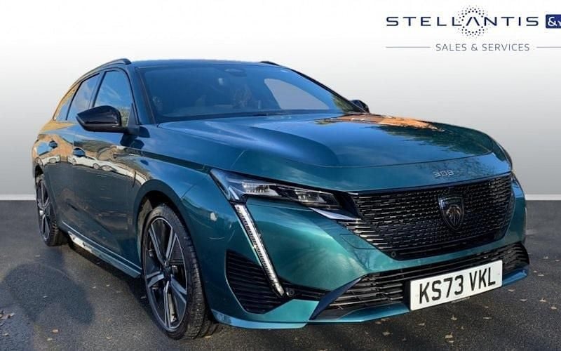 Blue Used 2023 Peugeot 308 SW GTi Estate | £18,872 (Fair price) - Image 1/4