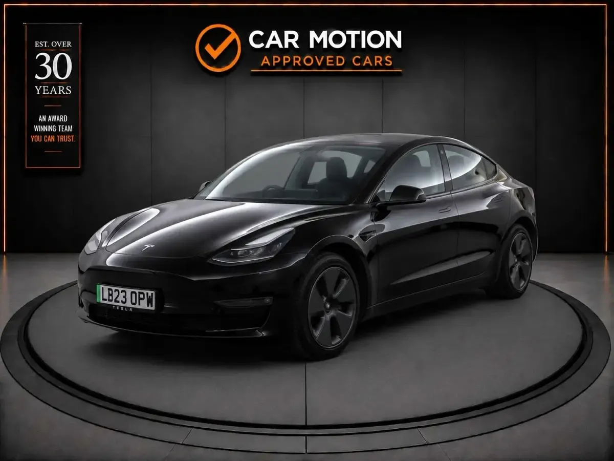 Used Tesla Model 3 Long Range AWD 77 kW (106 HP) 2023 Black Sedan