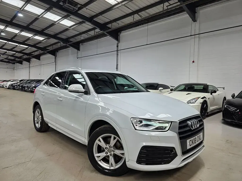 Używany Audi Q3 S-Line 184 KM (135 kW) 2018 Biały SUV