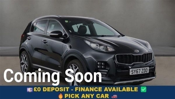 Black Used 2018 Kia Sportage GT-Line SUV | £11,399 (Good price) - Image 1/1
