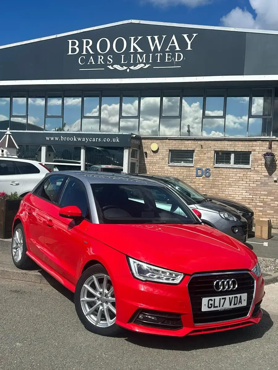 Used Audi A1 Sportback S-Line 150 HP (110 kW) 2017 Red Hatchback