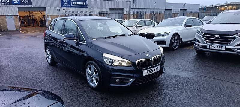 Used BMW 218 Luxury Line 2015 Blue Hatchback