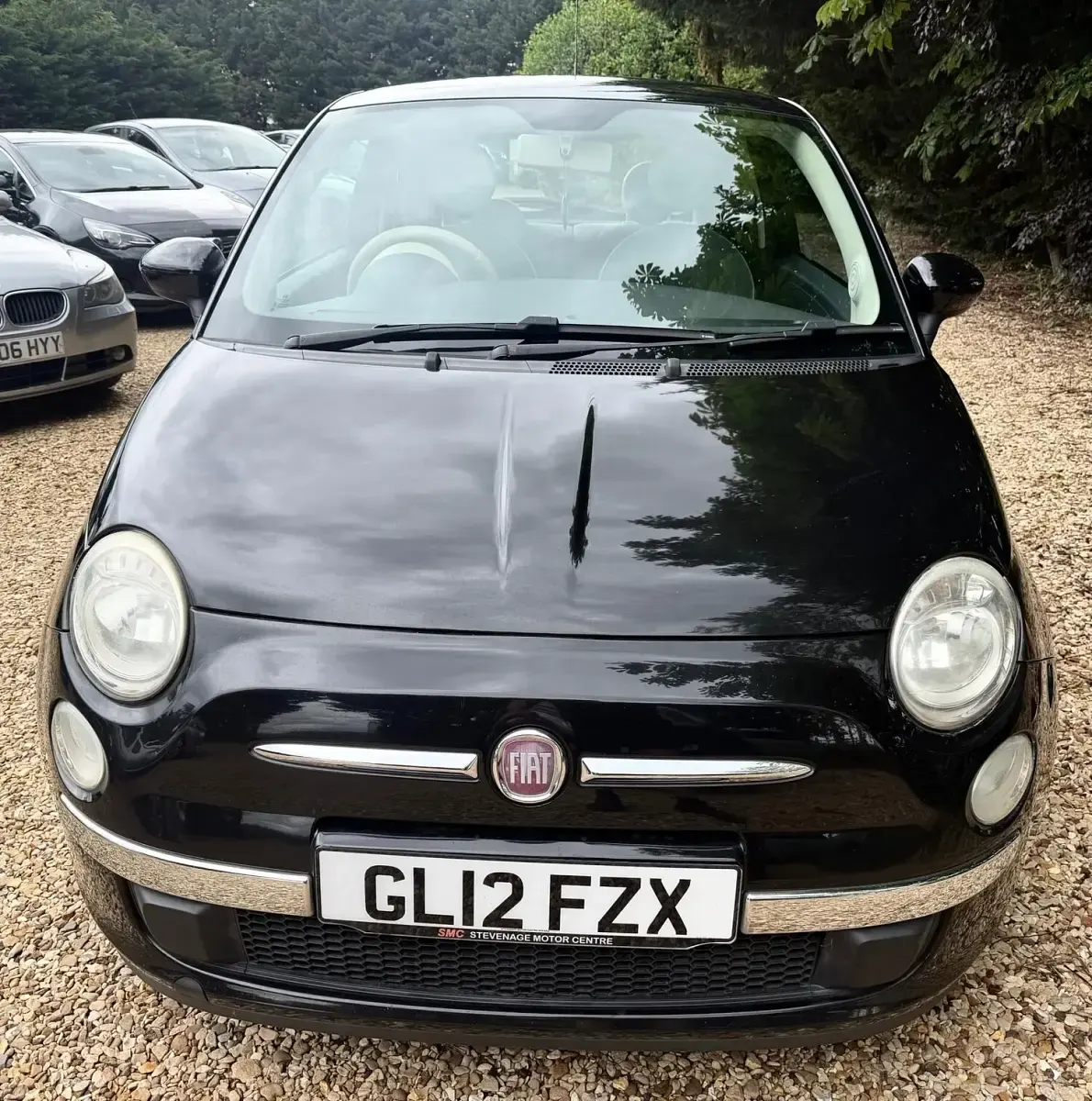 Used Fiat 500 Lounge 85 HP (62 kW) 2012 Black Hatchback