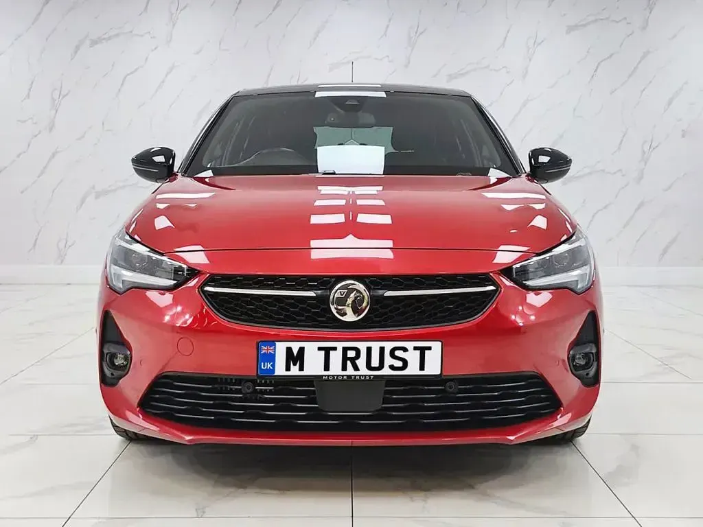 Used Vauxhall Corsa Ultimate 130 HP (95 kW) 2022 Red Hatchback