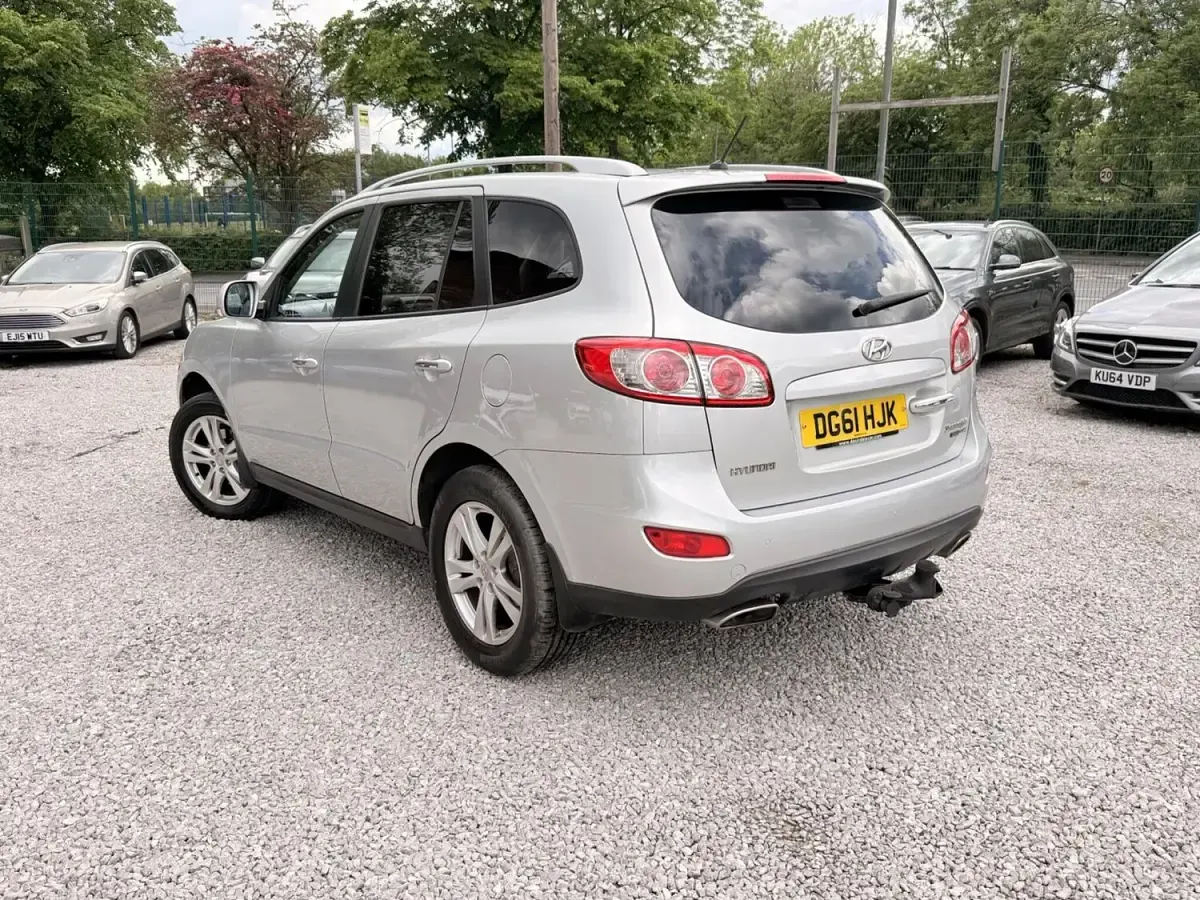 Used Hyundai Santa Fe Premium 197 HP (144 kW) 2011 Silver SUV