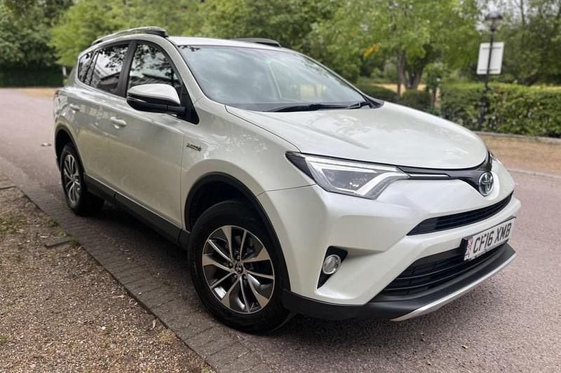 White Used 2016 Toyota RAV4 Hybrid Business Edition SUV | £12,490 (Fair price) - Image 1/1