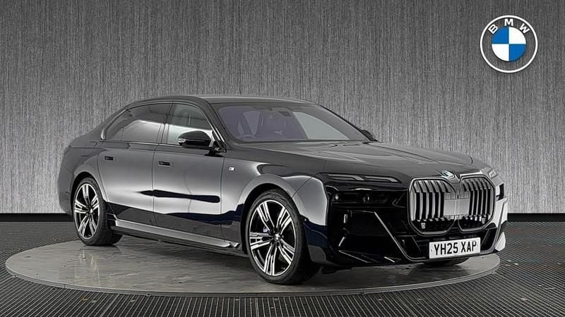 Black Used 2025 BMW 750e M Sport Sedan | £80,999 (Fair price) - Image 1/4