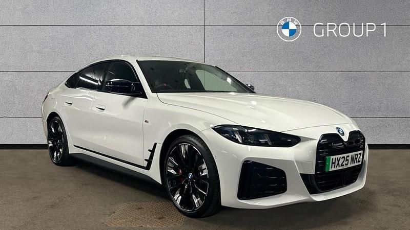 White Used 2025 BMW i4 Shadowline Sedan | £49,990 (Fair price) - Image 1/4