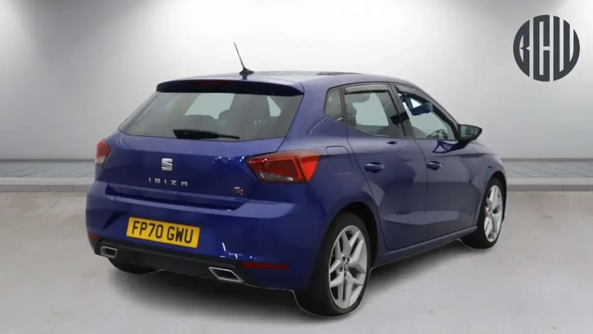 Used Seat Ibiza FR 95 HP (69 kW) 2020 Blue Hatchback