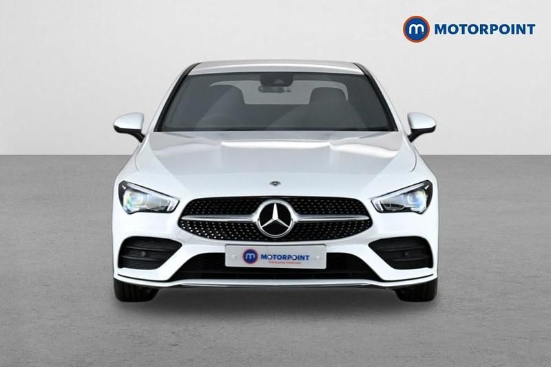 Used Mercedes CLA200 AMG line 163 HP (119 kW) 2021 White Coupe