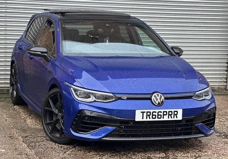Used VW Golf VII R 2021 Blue Hatchback
