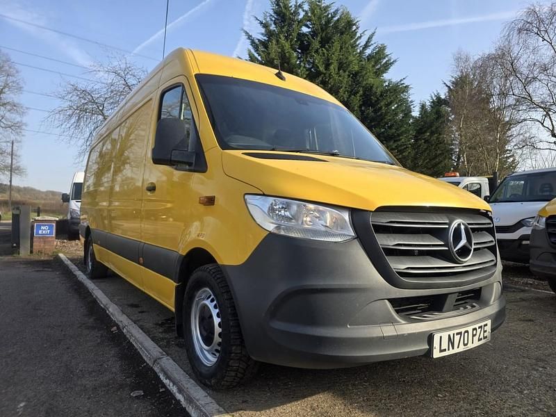 Begagnad Mercedes Sprinter Progressive 2020 Gul Van