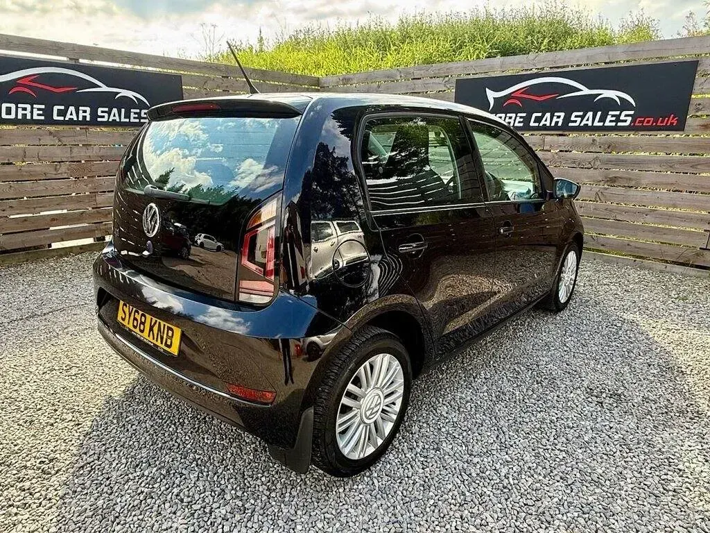 Used VW up! S 60 HP (44 kW) 2018 Black Hatchback