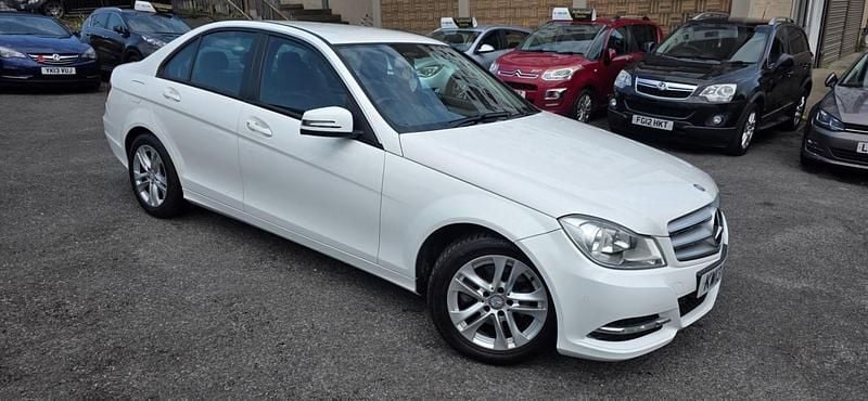 White Used 2013 Mercedes C220 Executive Sedan | £4,999 (Good price) - Image 1/4