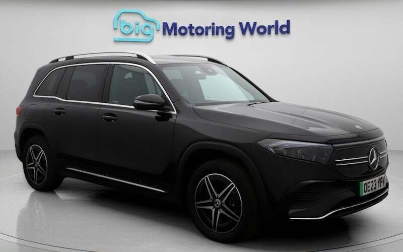 Black Used 2023 Mercedes EQB300 AMG line SUV | £26,600 (Good price) - Image 1/4