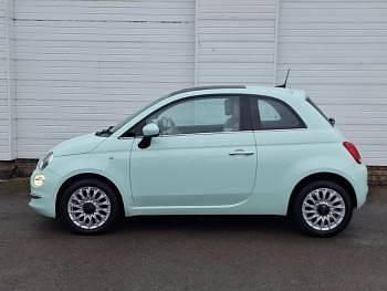 Used Fiat 500 Lounge 69 HP (50 kW) 2016 Green Hatchback