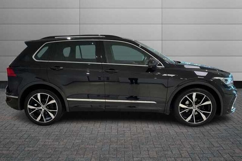 Used VW Tiguan R-line 150 HP (110 kW) 2021 Black SUV