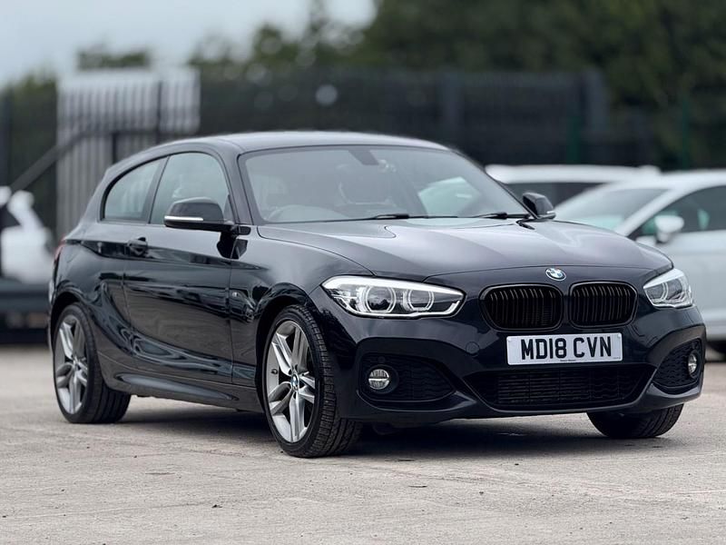 Black Used 2018 BMW 118 M Sport Hatchback | £9,988 (Fair price) - Image 1/4