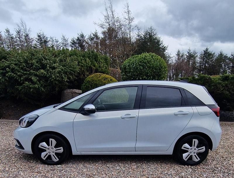 Used Honda Jazz Hybrid 2020 White Hatchback