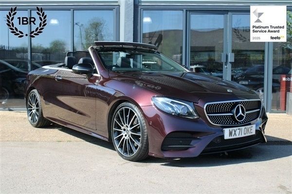 Red Used 2021 Mercedes E300 AMG line Cabriolet | £33,990 (Super price) - Image 1/1