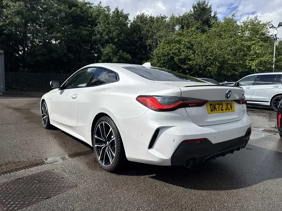 Used BMW 420 M Sport 190 HP (139 kW) 2022 White Coupe