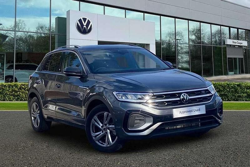 Grey Used 2025 VW T-Roc R-line SUV | £28,951 (Fair price) - Image 1/4