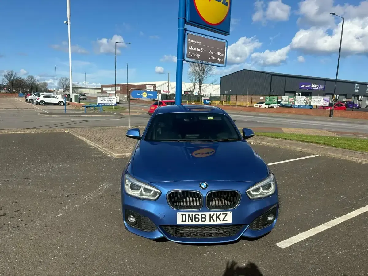 Used BMW 118 M Sport 2018 Blue Hatchback