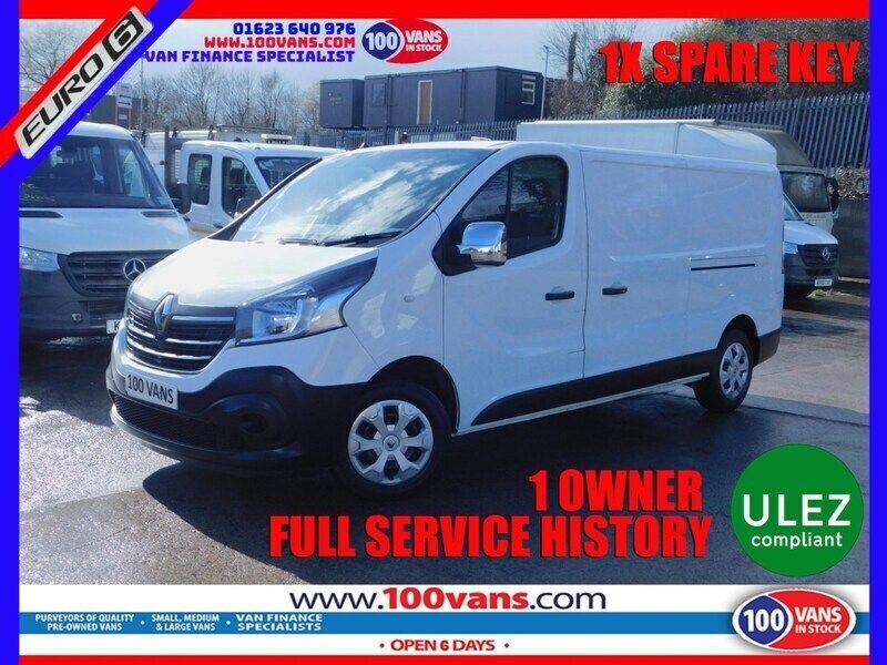 White Used 2021 Renault Trafic Business Van | £13,790 (Fair price) - Image 1/2