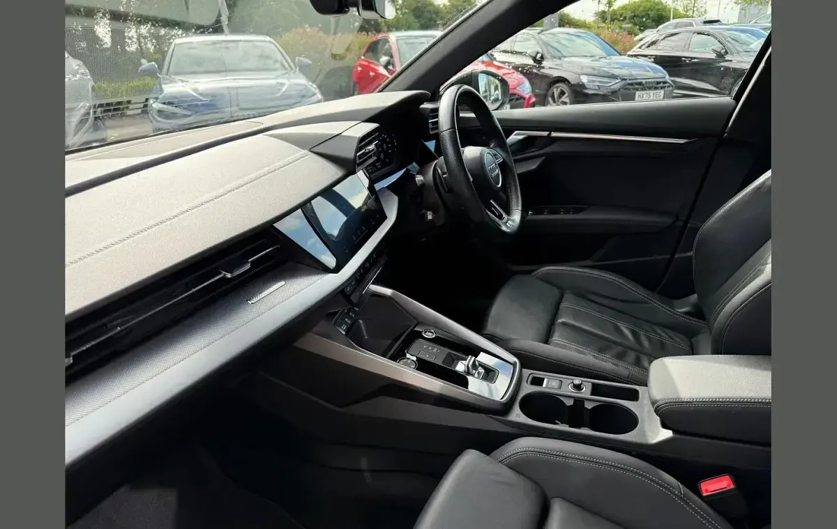 Used Audi A3 S-Line 147 HP (108 kW) 2023 Black Sedan