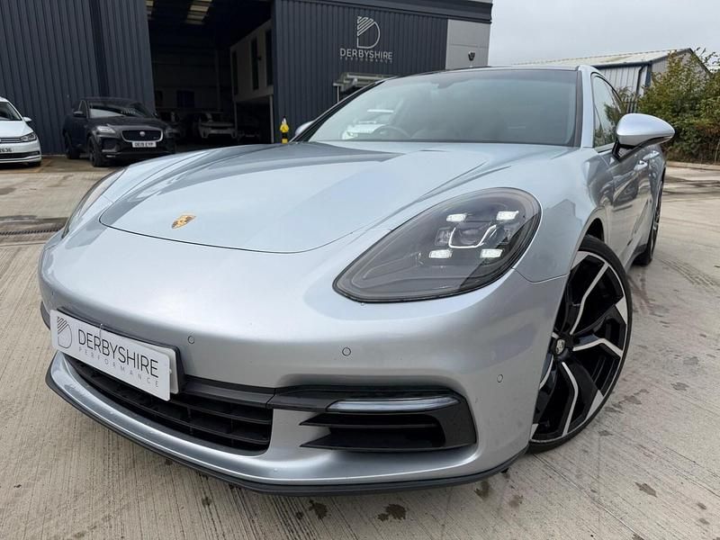 Silver Used 2017 Porsche Panamera Sedan | £32,995 (Expensive) - Image 1/4