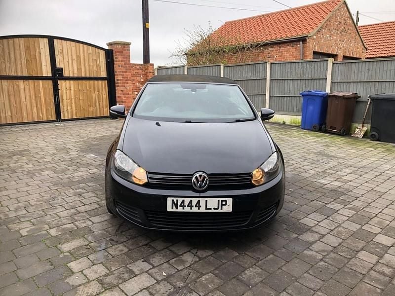 Used VW Golf Cabriolet S 2012 Black Cabriolet