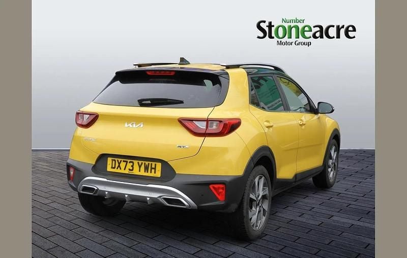 Used Kia Stonic GT-Line S 117 HP (86 kW) 2023 Yellow SUV