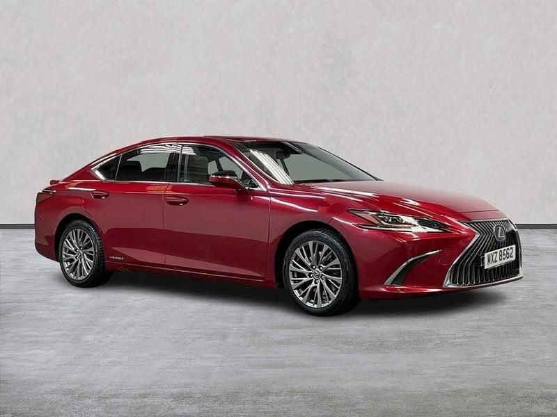Red Used 2019 Lexus ES300H Sedan | £20,644 (Fair price) - Image 1/4