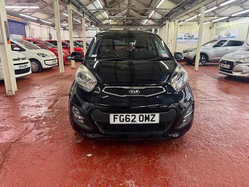 Used Kia Picanto 68 HP (50 kW) 2012 Black Hatchback